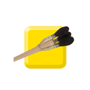 Pinceau à chiqueter