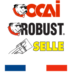 Marques du groupe OCAI : OCAI, ERYC, ROBUST, SELLE & ART, DEFINOR